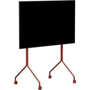 Pedestal Moon Rollin' Tall TV-St&auml;nder 121 cm, Burnin' Red
